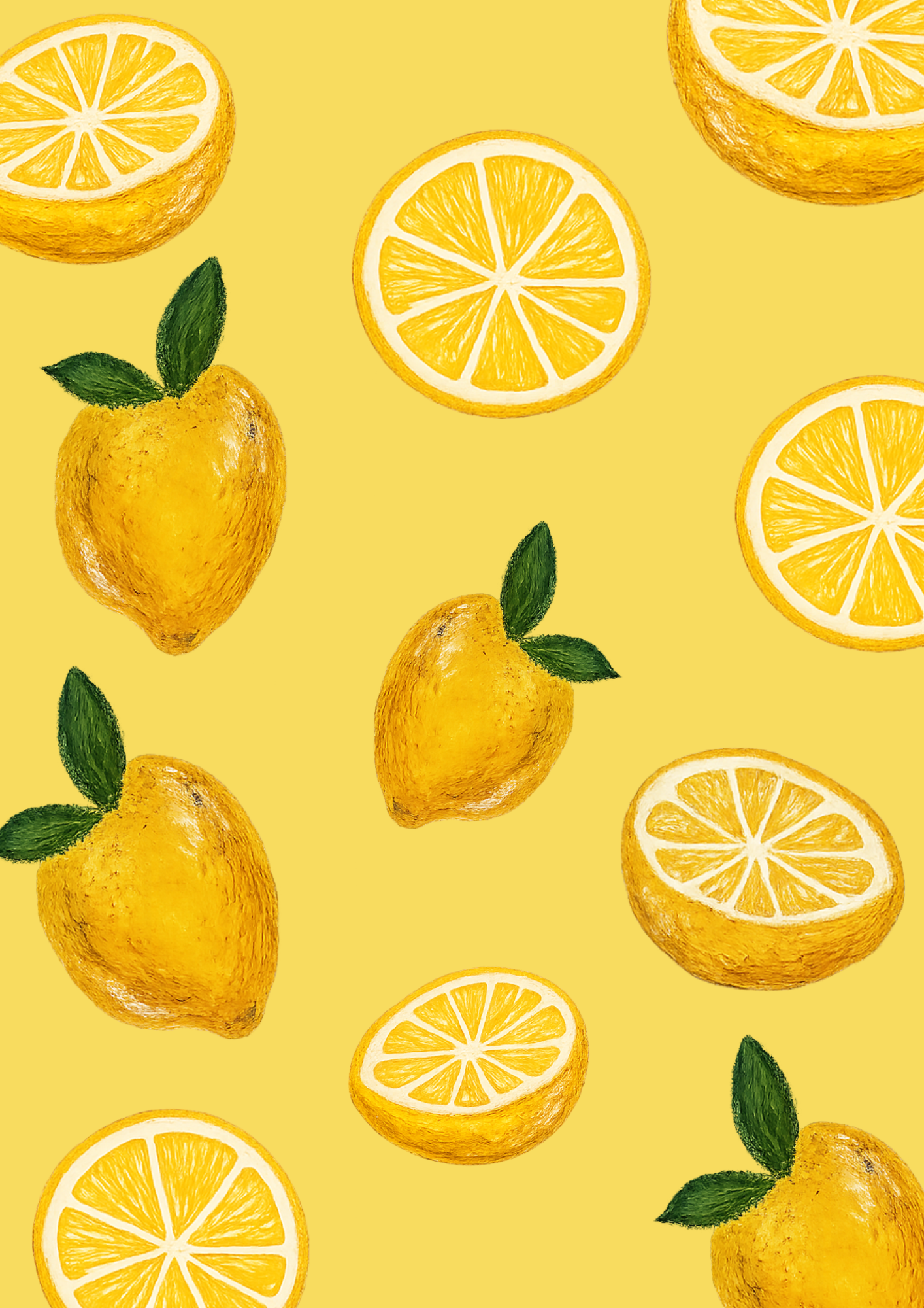 'Golden Citrus' - PRINT