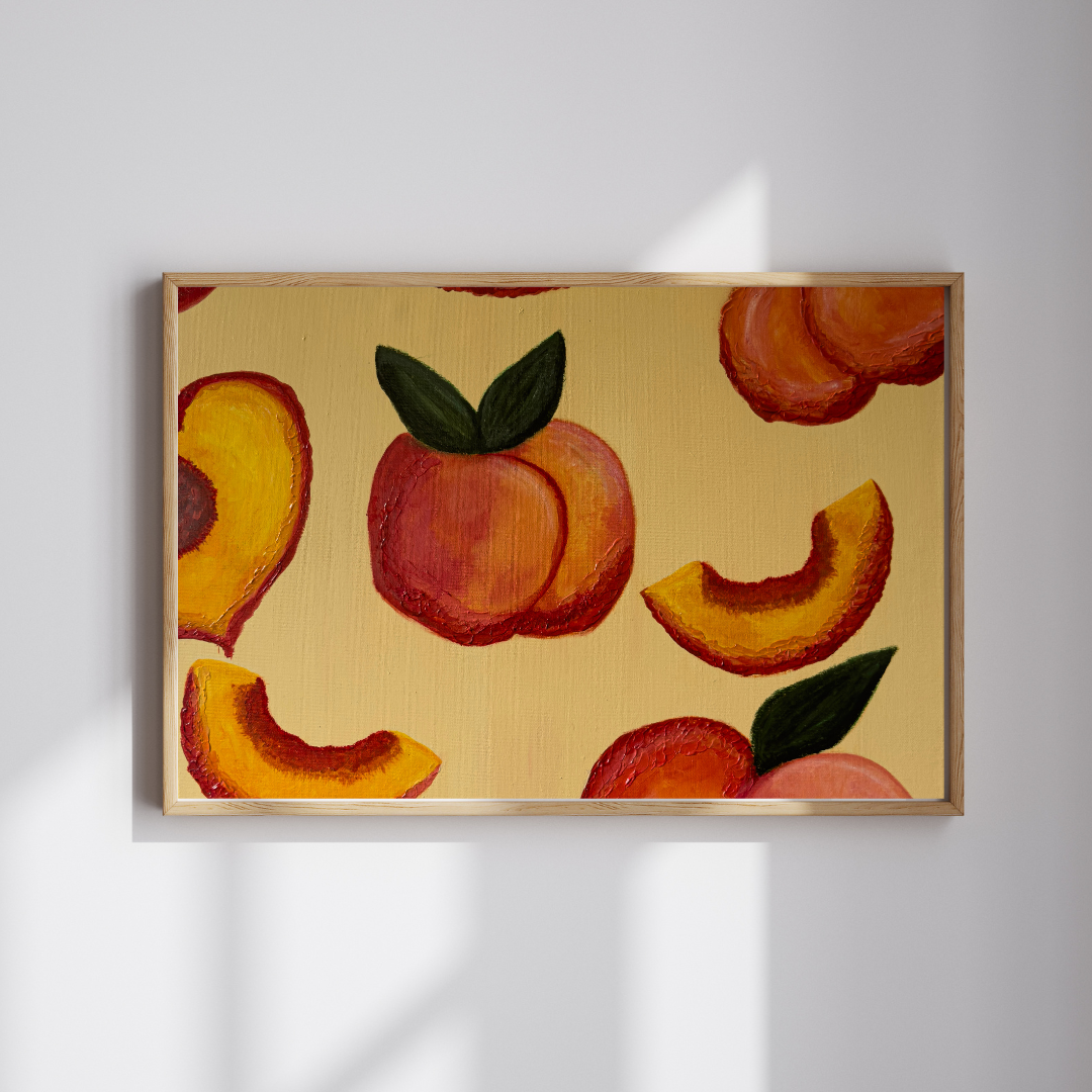 'Feelin' Peachy' - PRINT