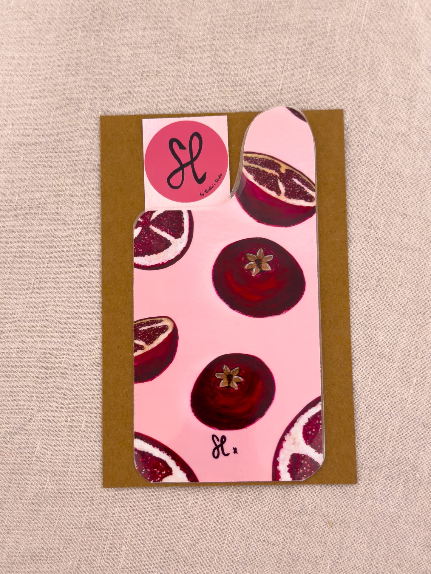 'Pomegranate Blush' - SlipCase