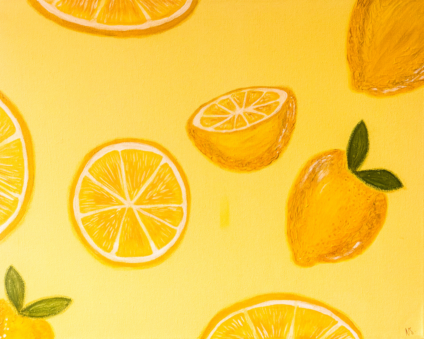 'Golden Citrus' - PRINT