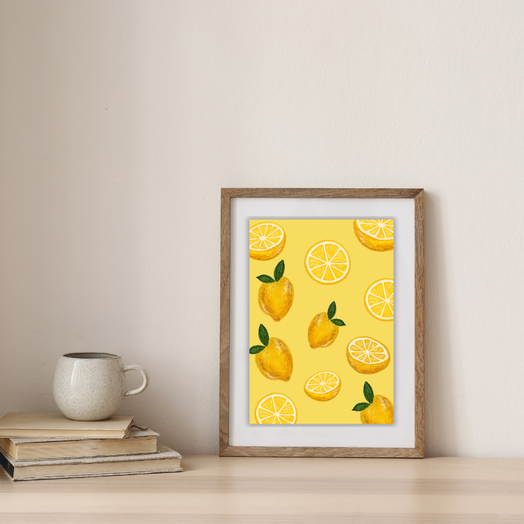 'Golden Citrus' - PRINT